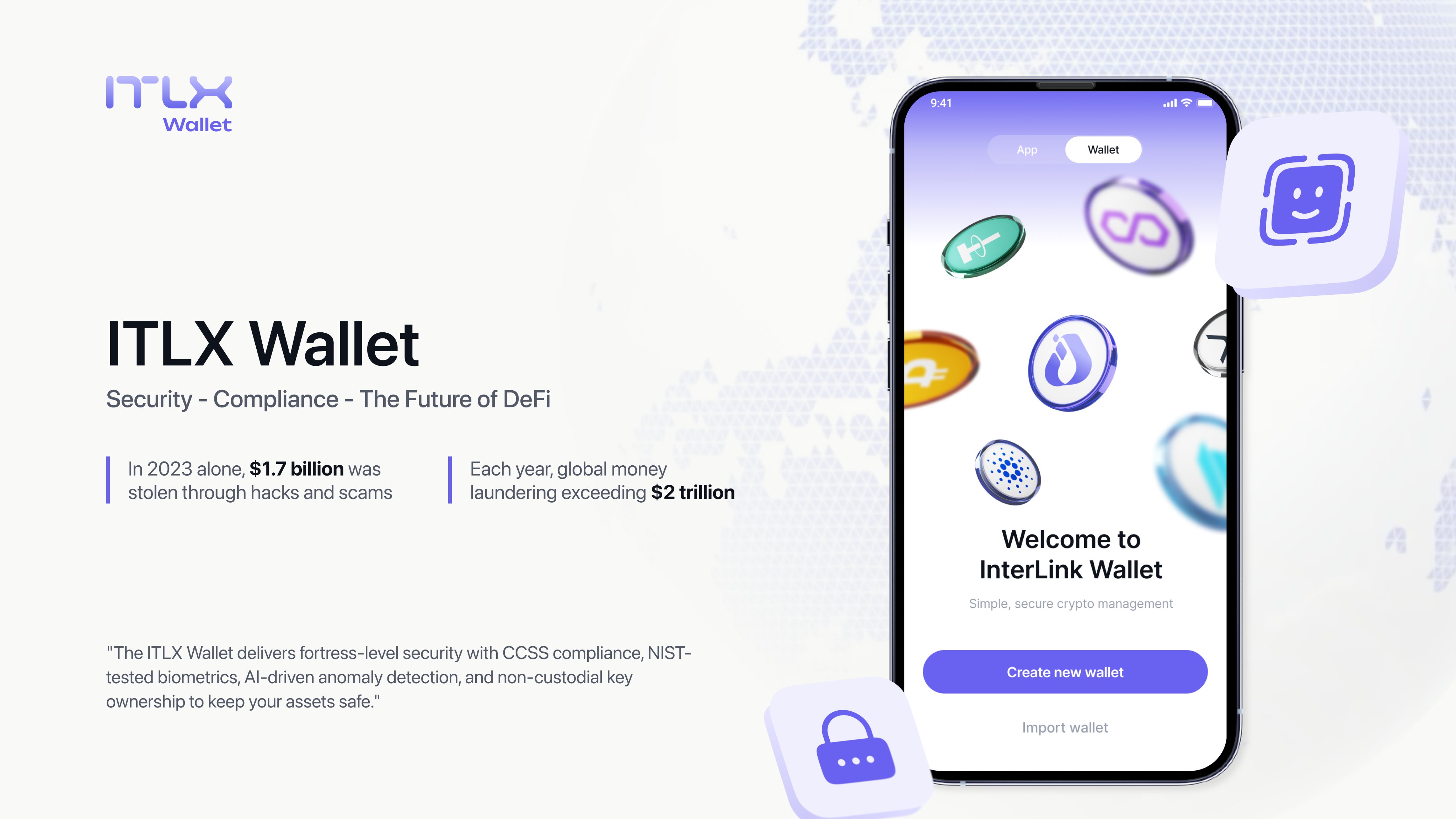 InterLink Network - ITLX Wallet launched
